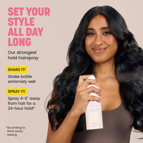Drybar with blow dryer and brush showing styling partner benefits