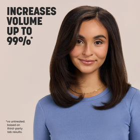 Drybar Southern Belle applied at roots during styling to create visible lift