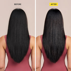 Drybar sparkling soda mist texture close-up highlighting lightweight finish