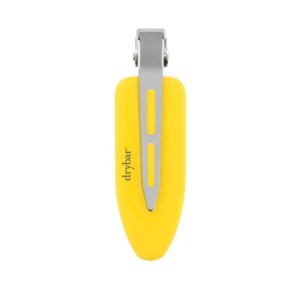 Drybar Tiny Tamers front view showing six creaseless clips and compact design benefit