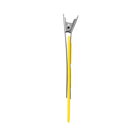 Drybar Tiny Tamers beside a hand showing size and portability for travel and touch-ups