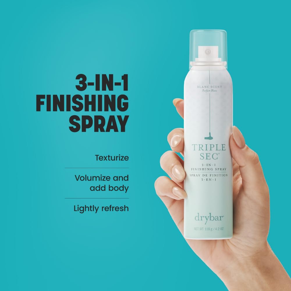 Drybar Triple Sec close-up texture on hair strands showing matte separation benefit