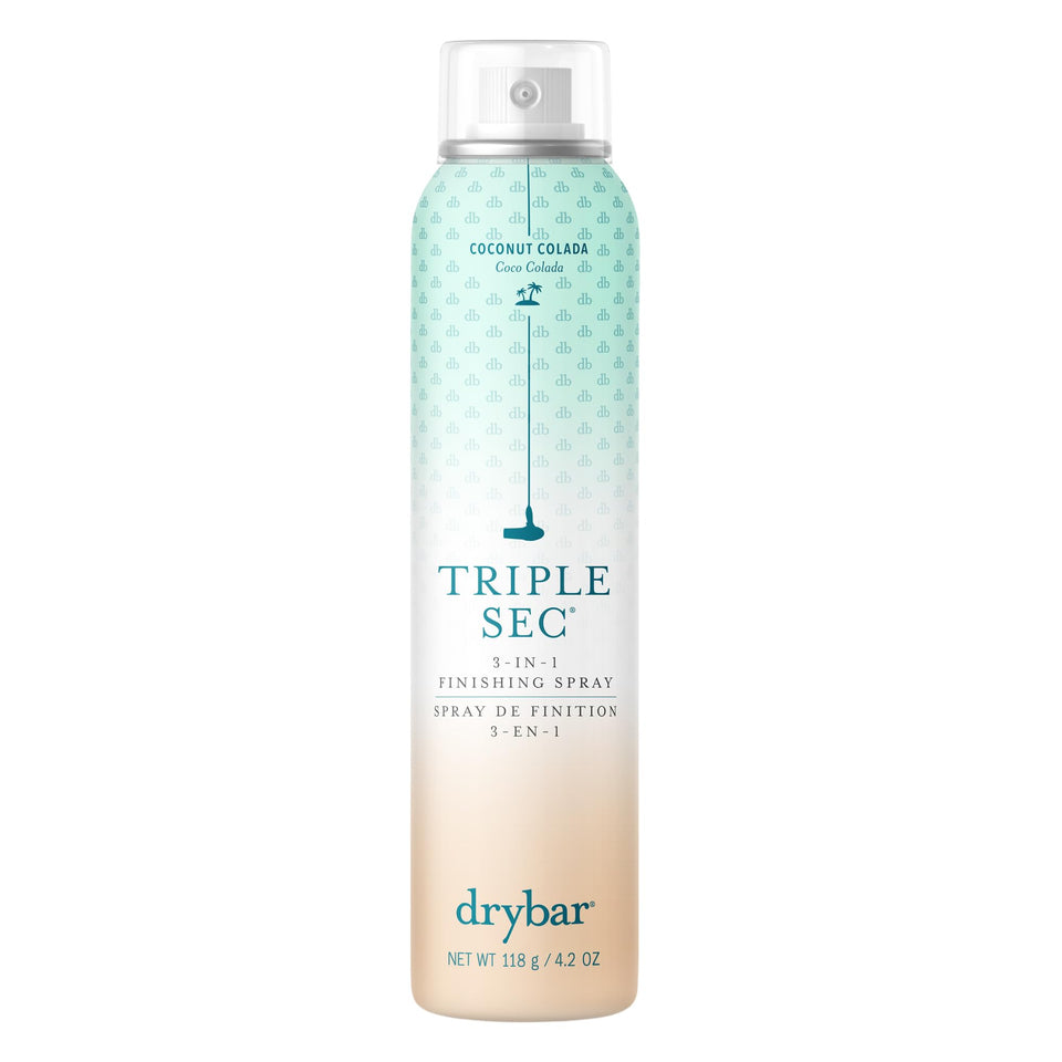 Drybar Triple Sec front packaging showing bottle and label for easy ID