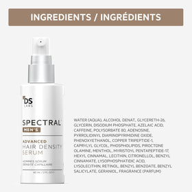 DS Laboratories Spectral Men’s bottle on bathroom counter in routine-ready lifestyle scene