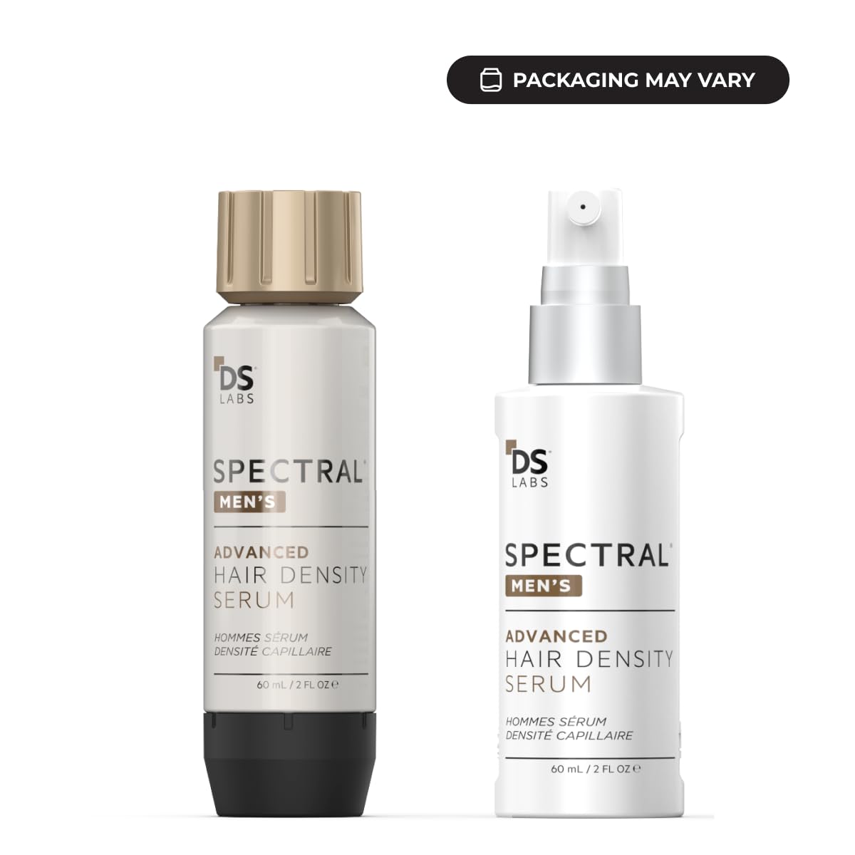 DS Laboratories Spectral Men’s close-up of precision applicator delivering targeted scalp drops