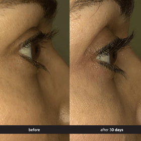 DS Laboratories Spectral.LASH serum texture close-up illustrating lightweight, fast-drying formula benefit