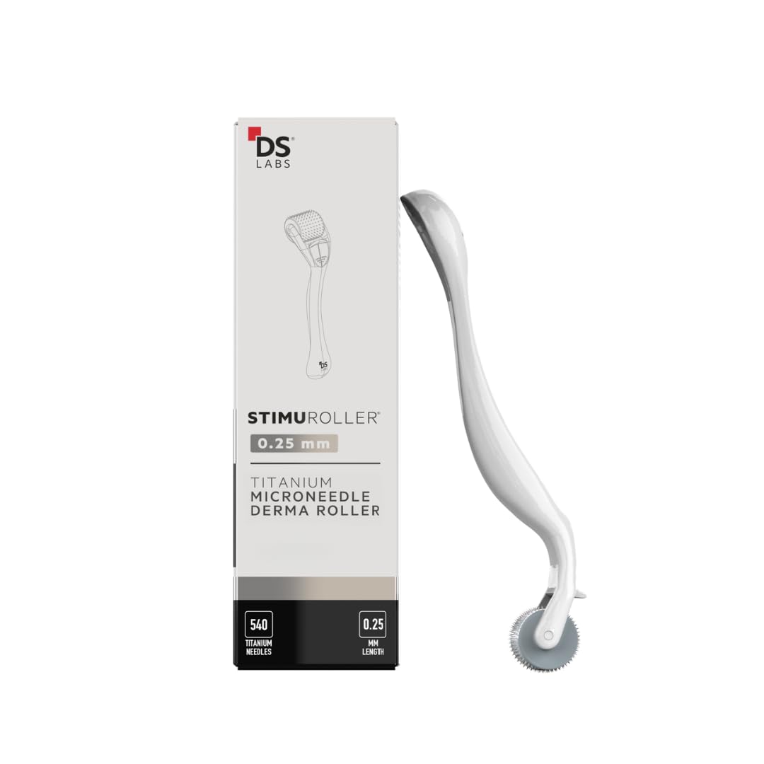 DS Laboratories StimuROLLER front view showing ergonomic handle and roller for easy use