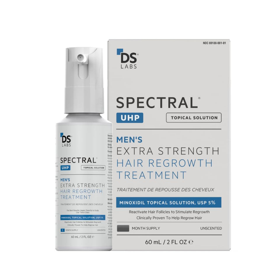 DS Laboratories product front view showing bottle and branding for clear identification and trust