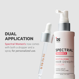 DS Laboratories 60mL bottle beside a ruler to show compact travel-friendly size