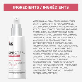 Array of key ingredients with DS Laboratories branding emphasizing thoughtful formula