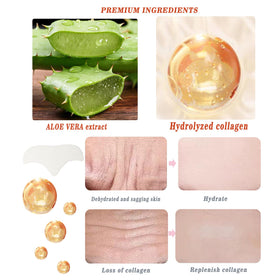 dsoeho close-up texture of patch surface highlighting collagen infusion benefit
