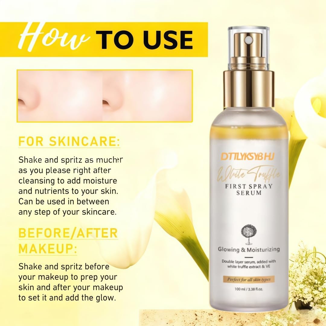 DTTLYKSYBHJ product next to truffle visual emphasizing nourishing extract