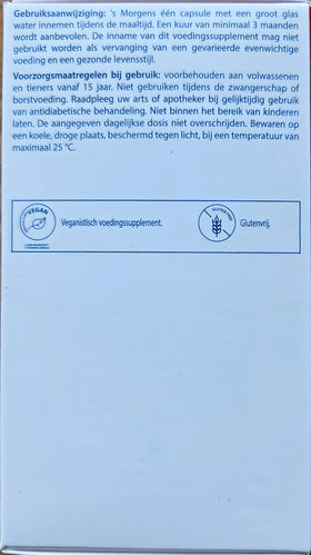 Ducray Anacaps capsules in hand demonstrating size and daily-dose convenience