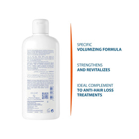 Ducray Anaphase+ bottle with scale comparison indicating 13.5 fl oz value
