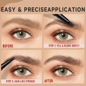 DUDUDU used at mirror in natural light for an on-the-go touch-up