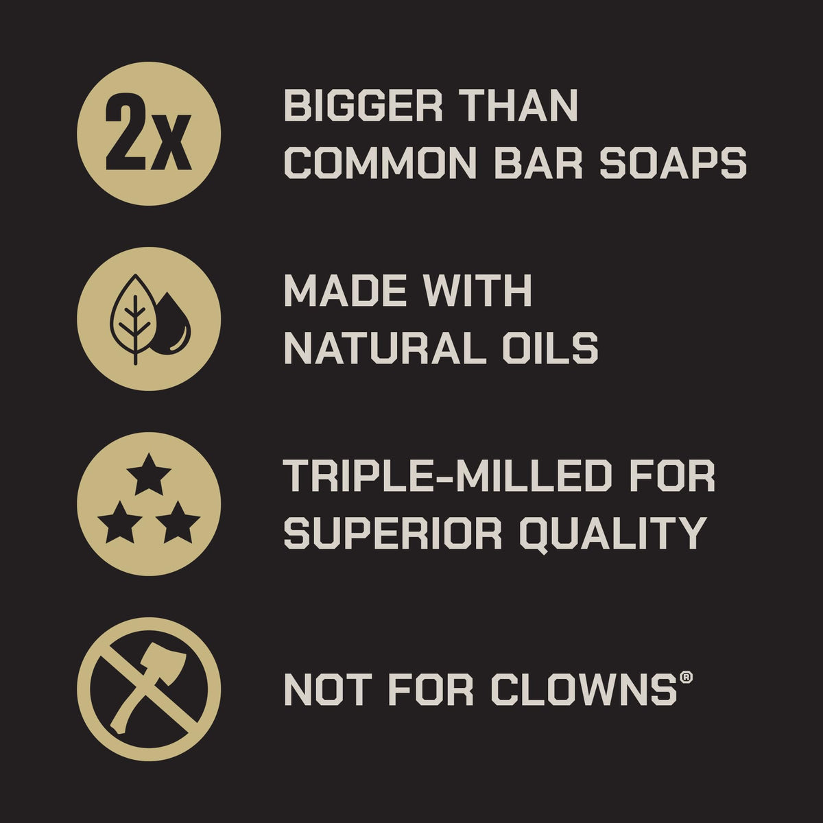 Duke Cannon bar producing rich lather in shower for clean feeling