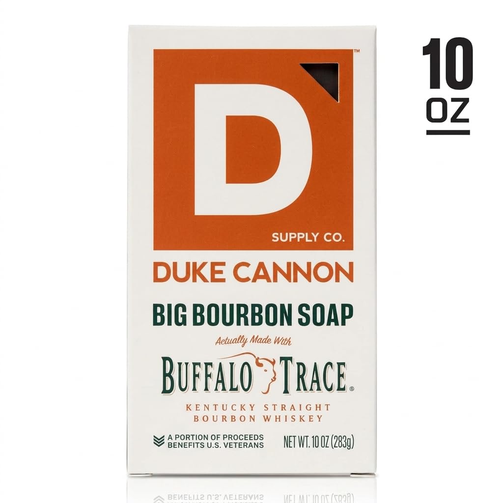 Duke Cannon producing rich lather on washcloth demonstrating effective cleansing and easy rinse
