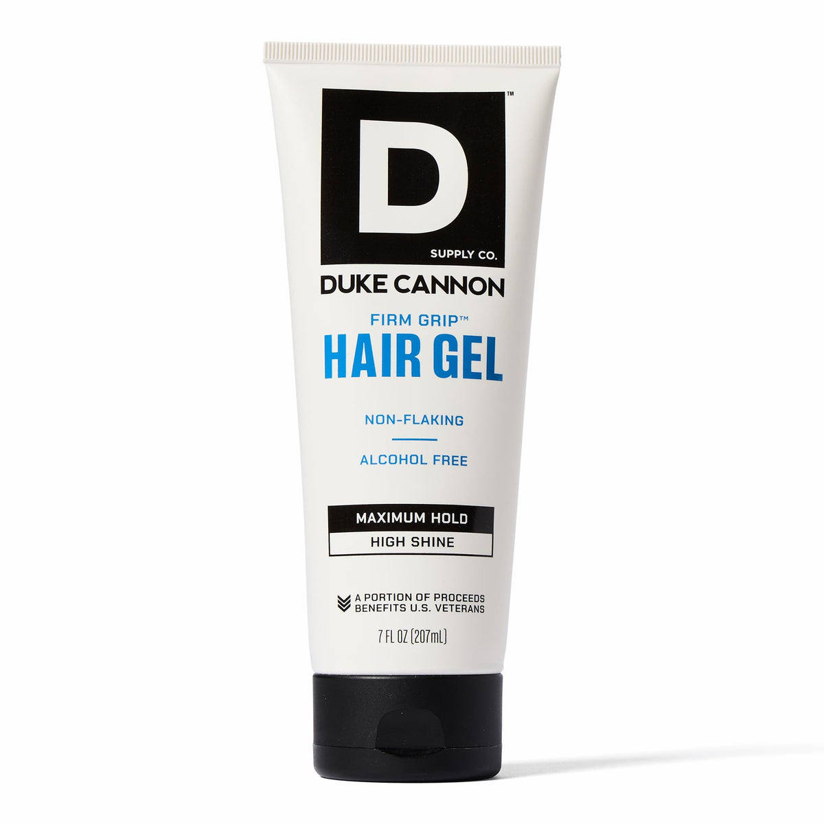 Duke Cannon front packaging showing tube and label for quick identification and trust