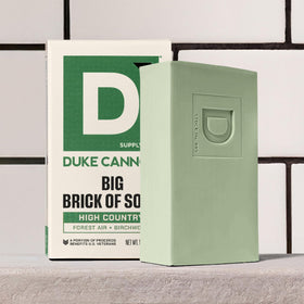 Duke Cannon cut piece demonstrating portioning to extend lifespan