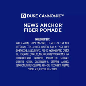 Duke Cannon pomade texture close-up highlighting matte thickness