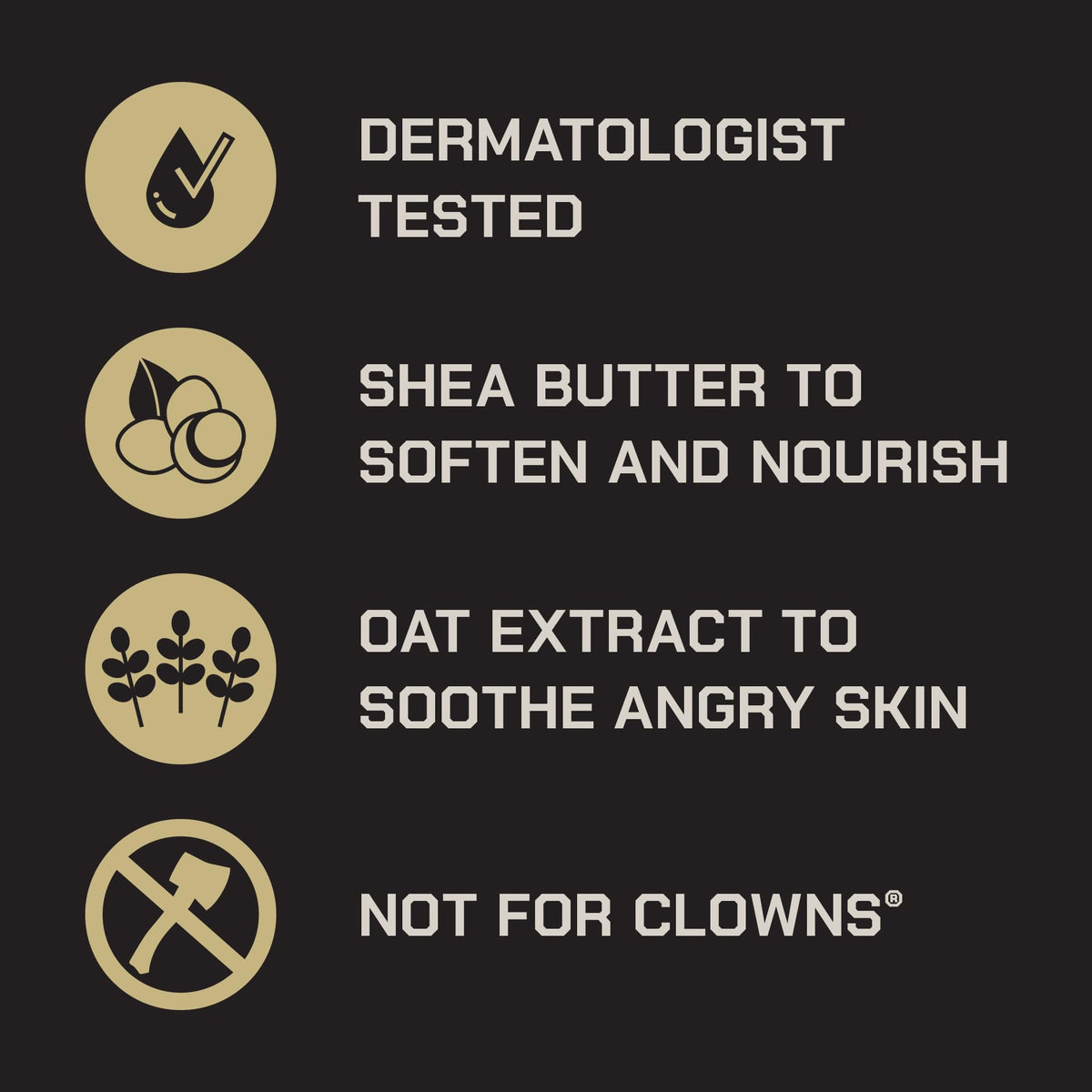 Duke Cannon texture detail highlighting creamy lather and conditioning coconut oil benefit