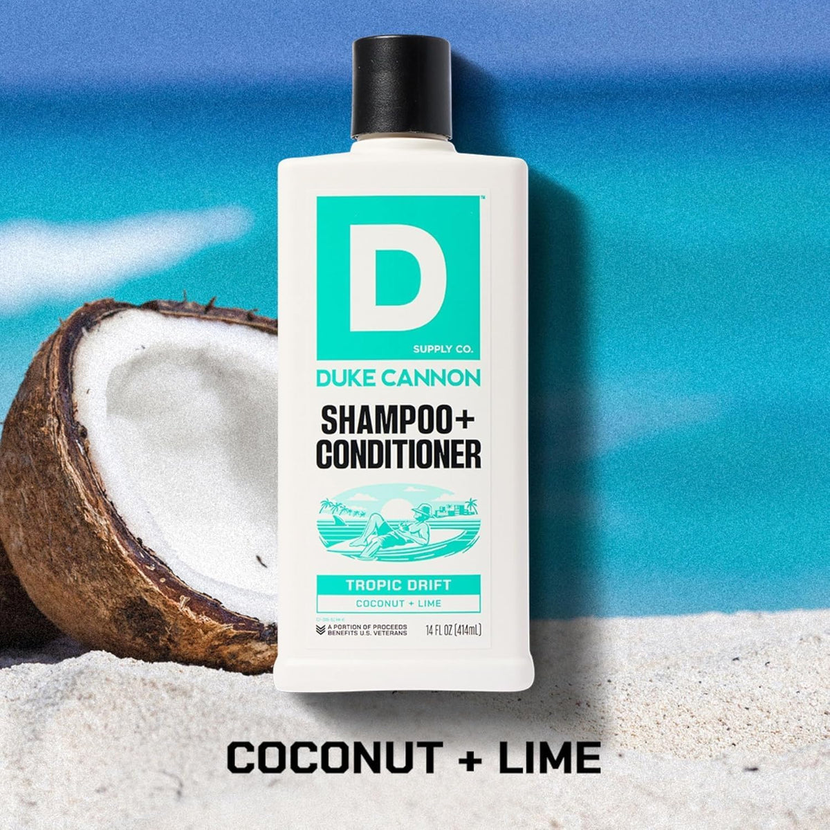 Duke Cannon close-up of creamy lather texture demonstrating effective cleaning