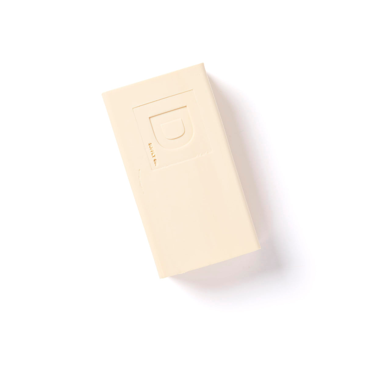 Close-up of Duke Cannon brick texture highlighting triple-milled density and long-lasting use