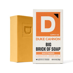 Duke Cannon Wayfinder scent inspiration with eucalyptus and desert sage for freshness