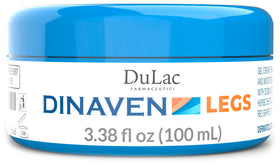 DULÀC Dinaven front packaging showing tube and labels, clear product identity and benefit