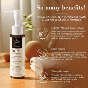 Dumie in luxury gift box staged as spa gift for pampering and elegant presentation