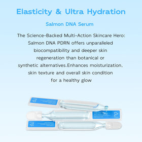 Dumie ampoule on bathroom shelf in skincare routine conveying daily radiance boost