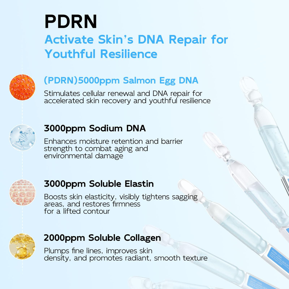 Dumie serum texture drop on finger showing lightweight absorption and hydration