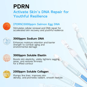 Dumie serum texture drop on finger showing lightweight absorption and hydration