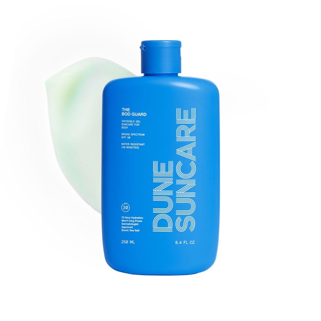 DUNE The Bod Guard front packaging showing clear SPF 30 protection