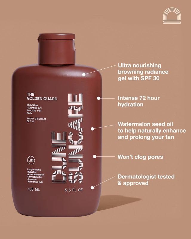 DUNE Golden Guard with watermelon seed oil and antioxidants for nourishment