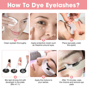 Duoffanny before and after brows and lashes highlighting fuller, natural-looking definition