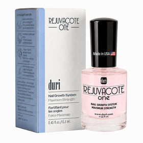 duri Rejuvacote 1 front packaging showing bottle and label, protects nails