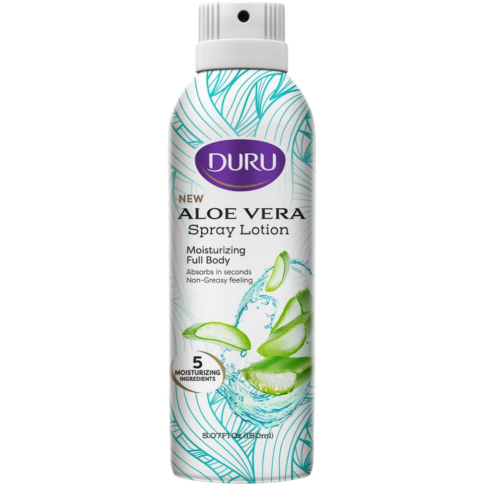 Duru front packaging showing bottle and product name with clear benefit