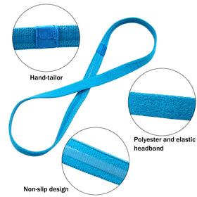 Duufin close-up of silicone inner strip offering anti-slip hair hold