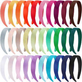 Duufin front pack display showing 30 colored headbands and easy outfit matching