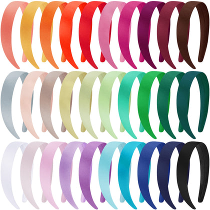 Duufin front pack display showing 30 colored headbands and easy outfit matching