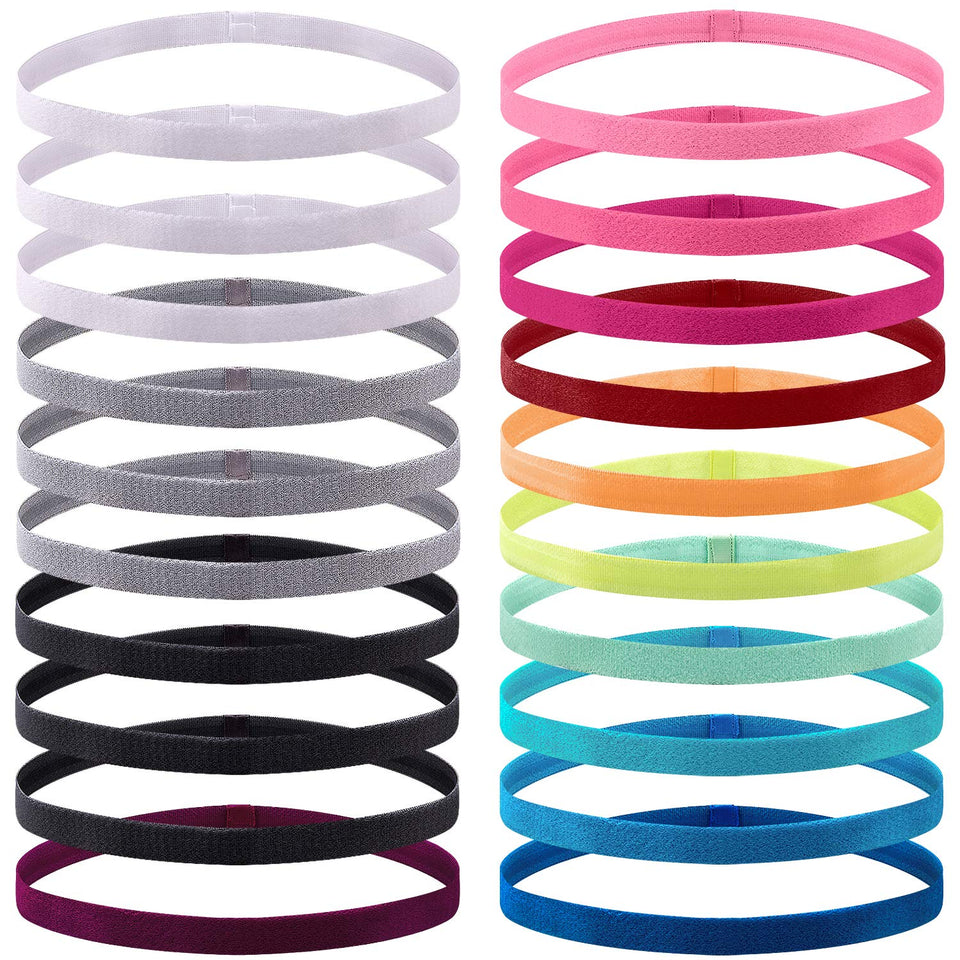 Duufin front packaging showing 20 colorful headbands and product count benefit