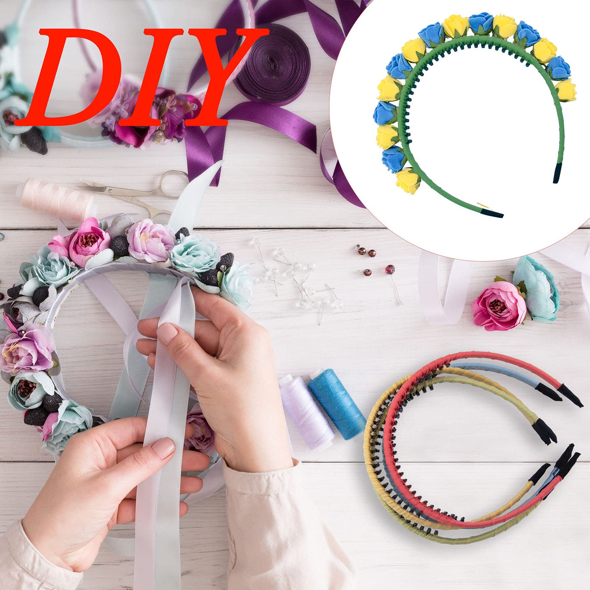 Duufin girl wearing blue headband showing neat everyday styling