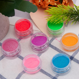 Duufin glow-in-the-dark pigments glowing for dramatic nighttime nail effects