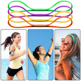 Duufin model practicing yoga wearing headband for sweat control