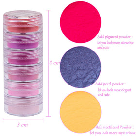 Duufin open jars top view revealing color range and easy access benefit