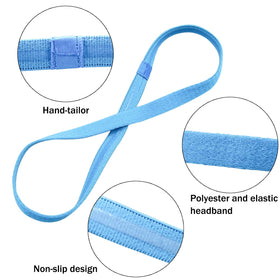 Duufin single elastic band stretched to show thin flexible material