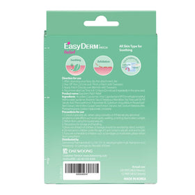 DWEasyDerm tweezer placing patch illustrating precise hygienic application