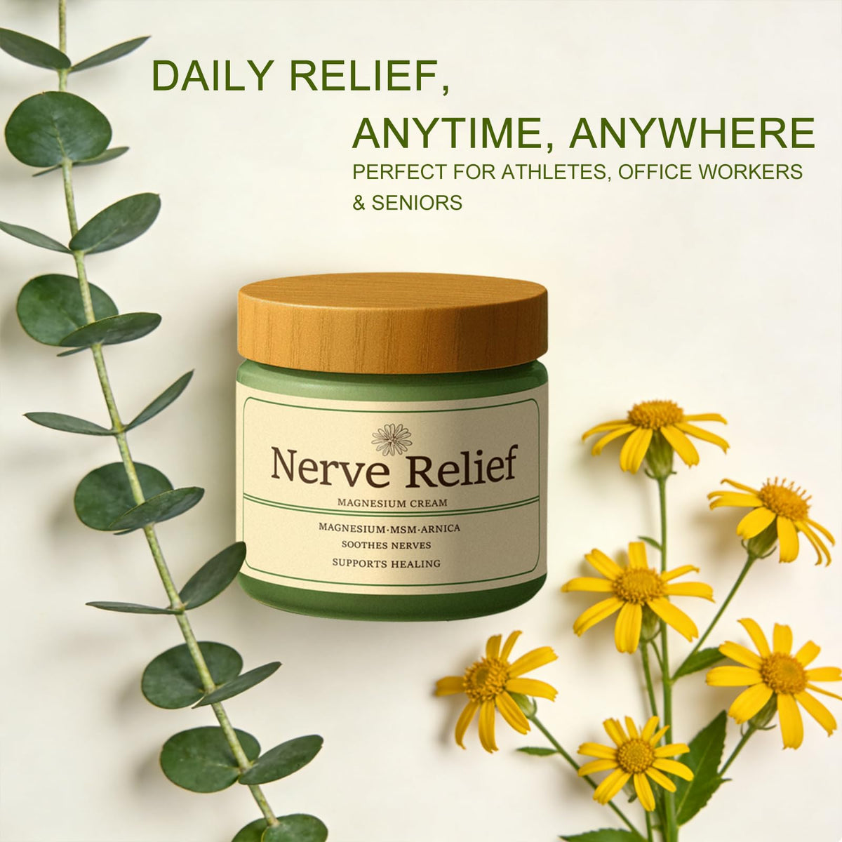 DYALE cream on bedside table for nightly routine and relaxation benefit