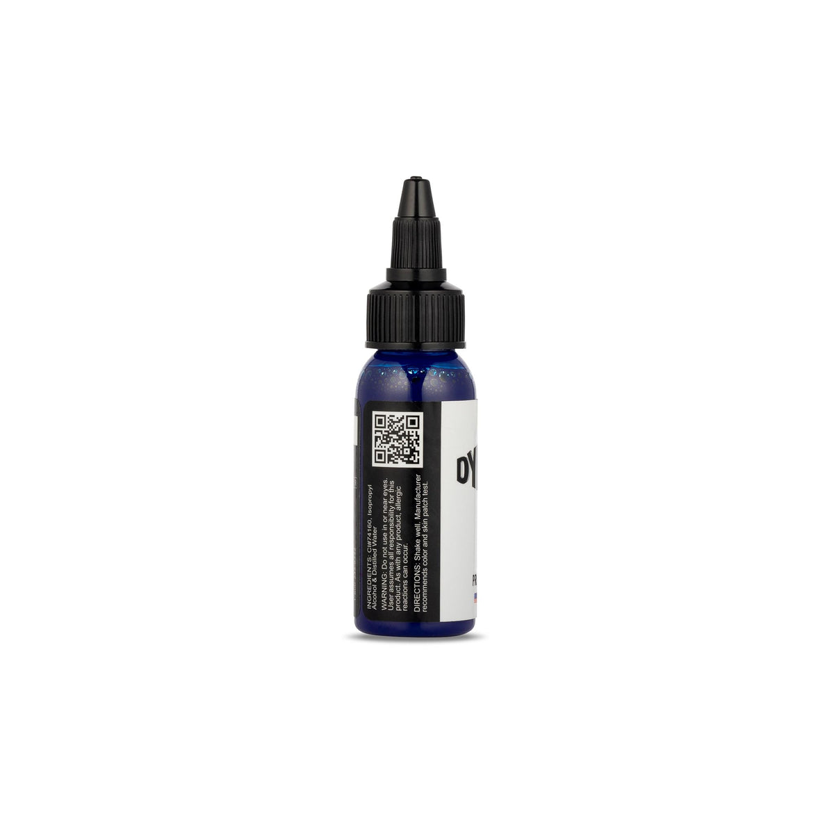 Dynamic Color blue ink pour close-up showing smooth texture and consistent flow